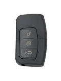 Smart key behuizing 3 knops geschikt voor Ford