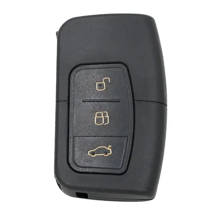 Smart key behuizing 3 knops geschikt voor Ford