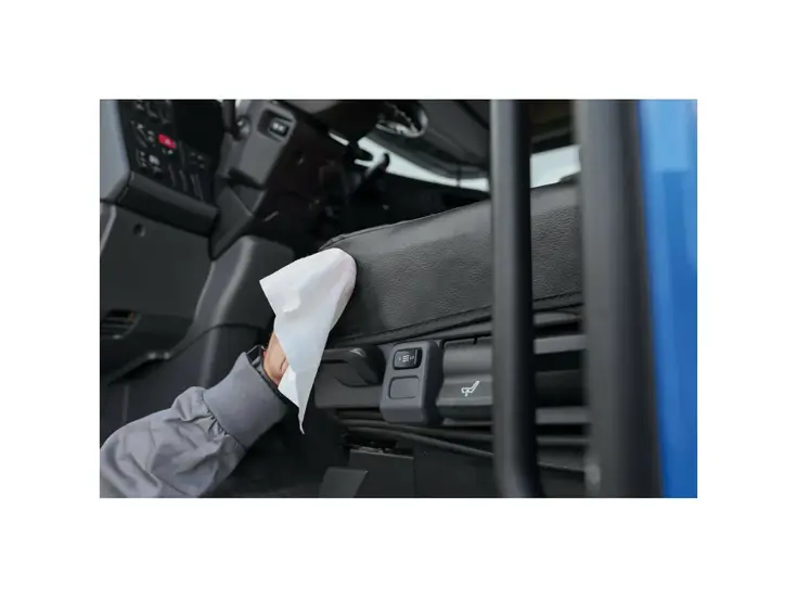 Leder reinigingsdoekjes 24 stuks met vanillegeur