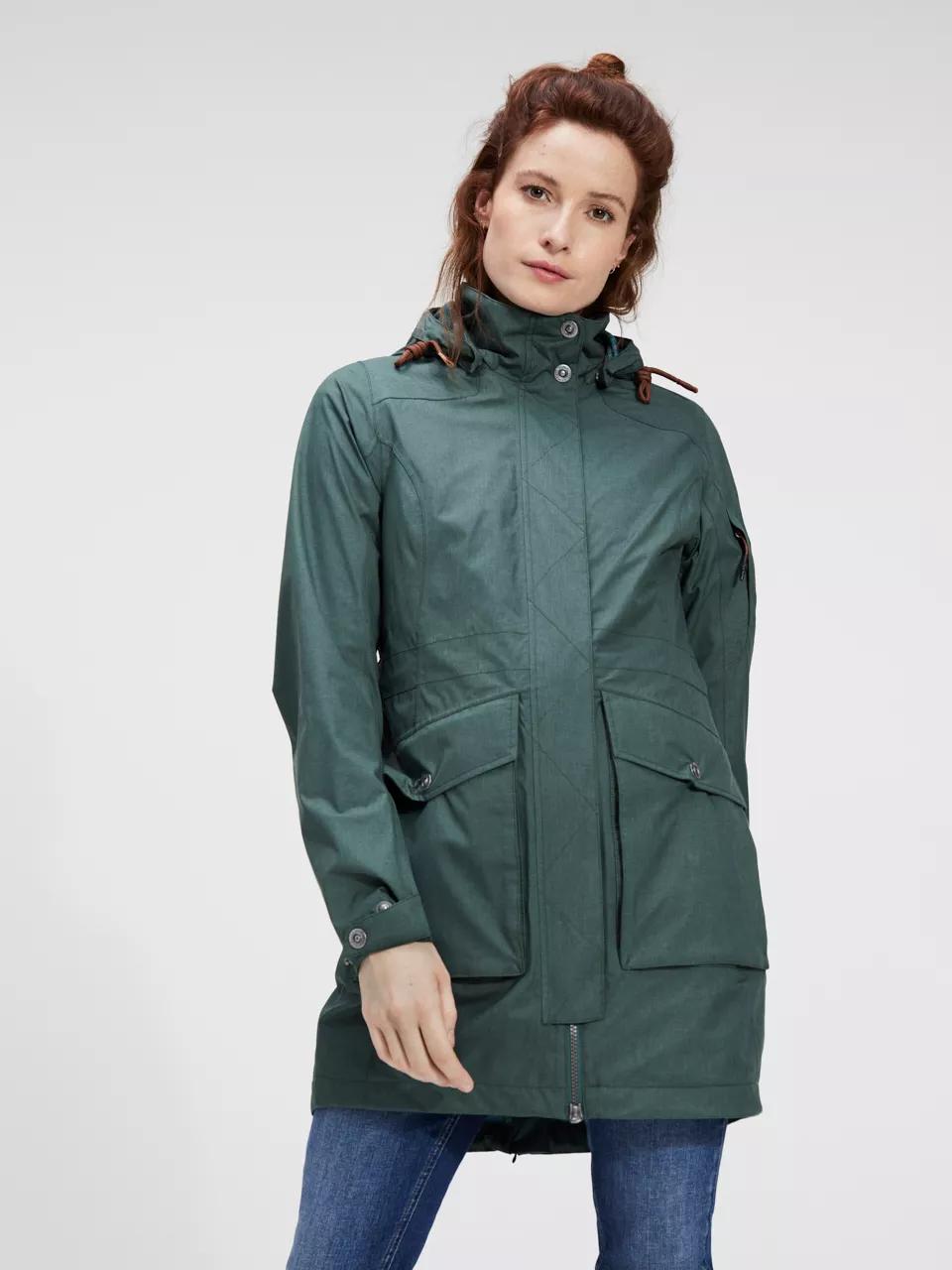 ANWB  Ecuador  Parka Dames  Waterdicht  Donker Groen   S main product image