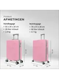 Kofferset 2-delig  55/76 cm - 114L