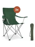 Campingstoel 2-Pack - Opvouwbaar - 120KG