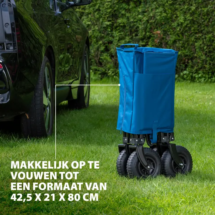 Bolderwagen - Opvouwbaar - Luchtbanden - Campart