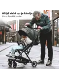 Easy Luxe Inklapbare Lichtgewicht Buggy - SPF 50+