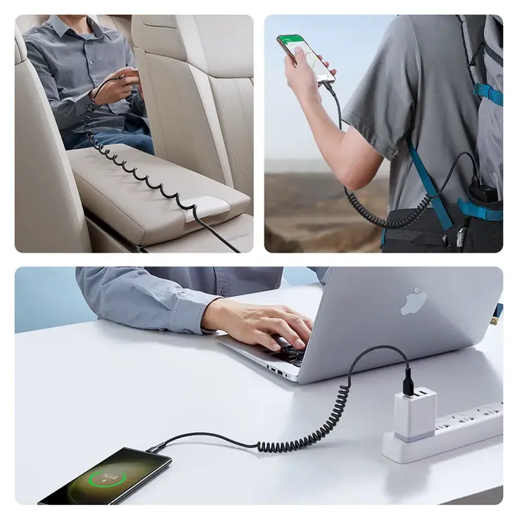 Verlengbare Kabel USB/USB-C