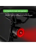 BRAKE Achterlicht 60 Lumen met Remlicht