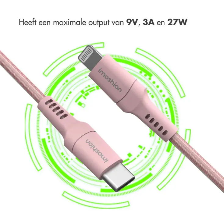 imoshion Lightning naar USB-C kabel 2 meter