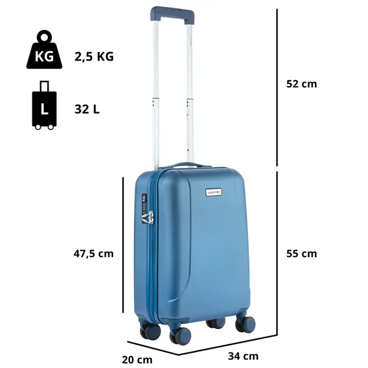 Skyhopper Handbagage en beautycase