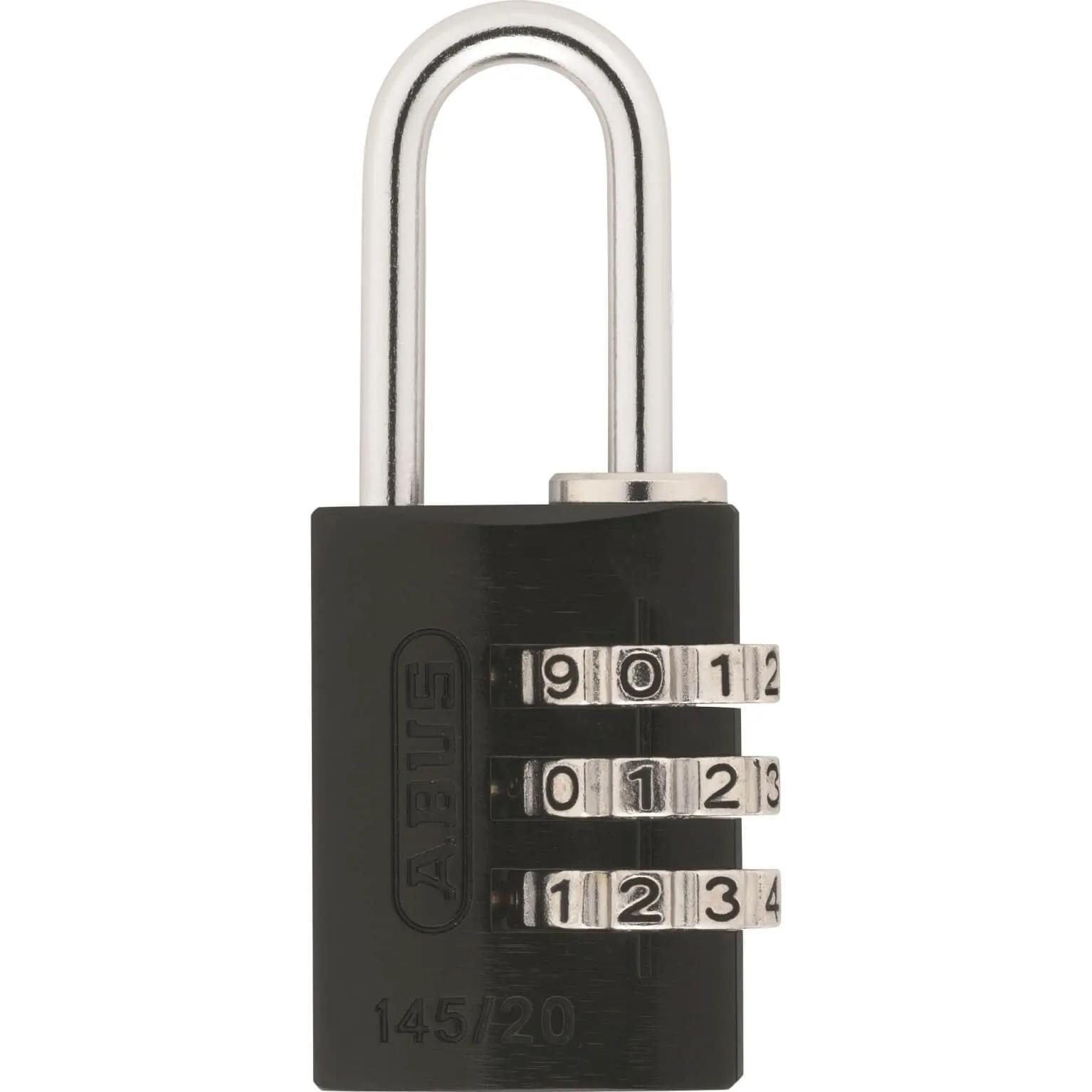 Abus  hangslot code 145/20 zw  Zwart main product image