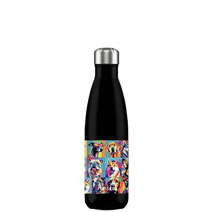 FLASKE 500 ml  RVS Drinkfles