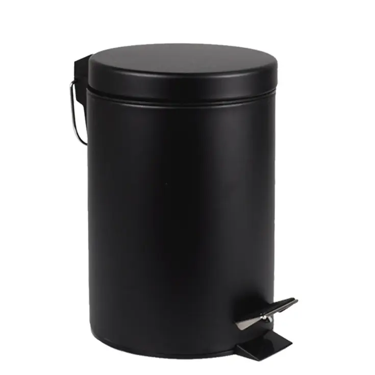 Pedaalemmer 20L – Zwart – Afvalbak