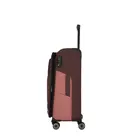 Travelite 4 wheel trolley m expandable Roze