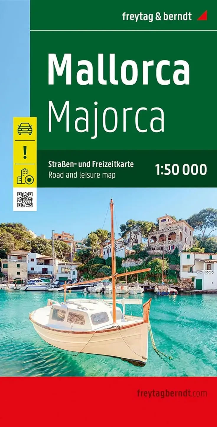 Wegenkaart Mallorca 1:50.000