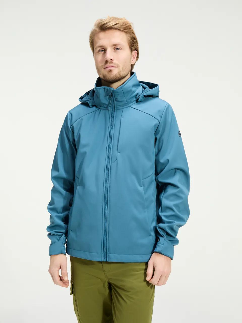 ANWB  Yapton  Softshelljas heren  Human Nature  Blauw   4XL main product image