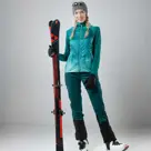 Loeffler outdoorbroek dames Touring Pace Teal