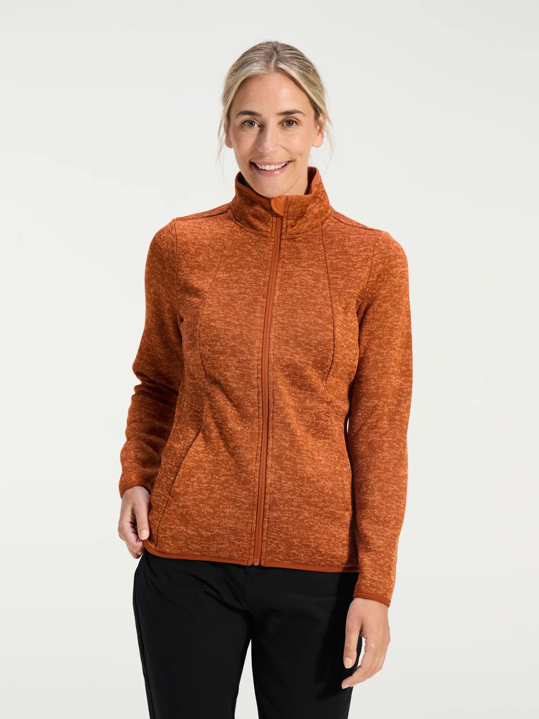 ANWB  Besan  Fleecevest dames  Human Nature  Oranje   4XL main product image