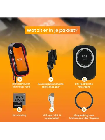 Telefoonhouder Fiets Den Haag & Powerbank
