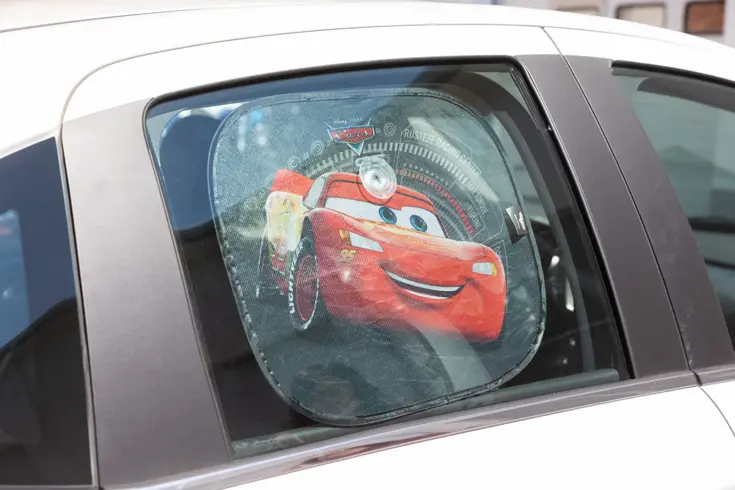 Opvouwbare zonneschermen voor auto, set van 2