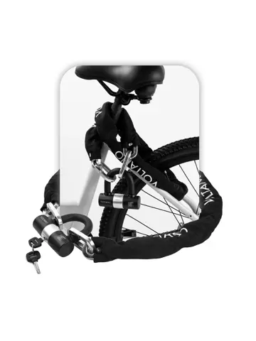 Voltano ART4 Kettingslot Motor Met U Lock