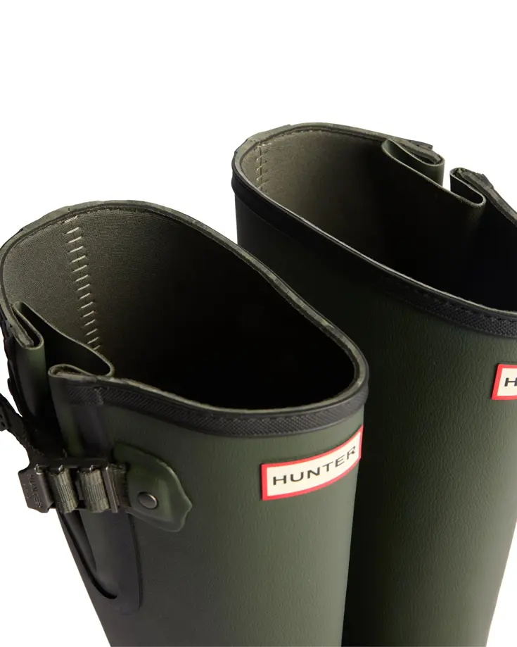 Downpour Field Tall Boot Regenlaars Unisex Hunter