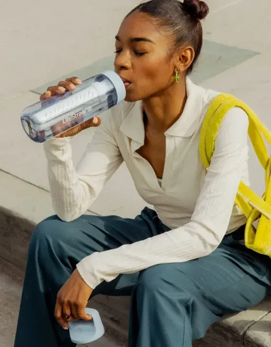 Lifestraw Go 2.0 - Waterfles 1L