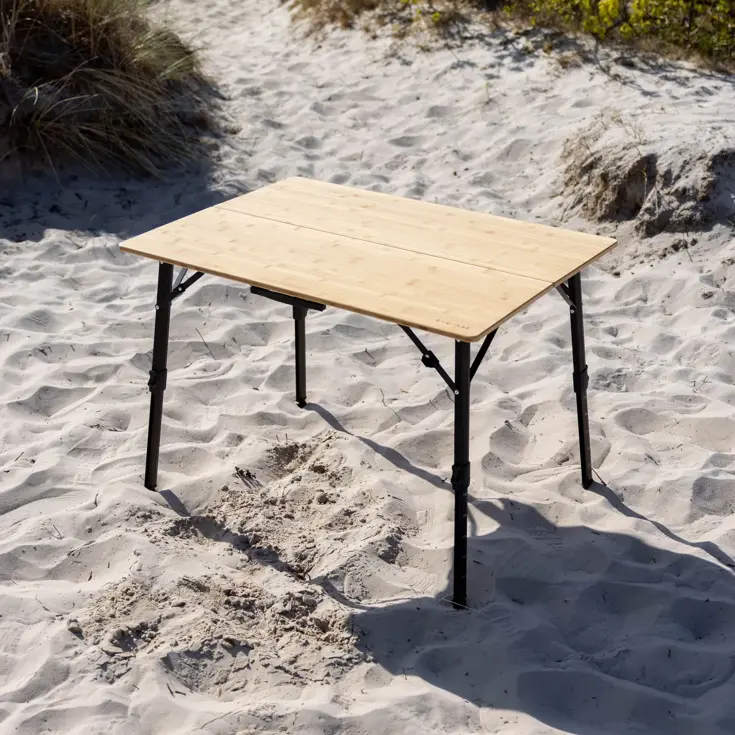 Flex 100 Inklapbare Bamboe Campingtafel