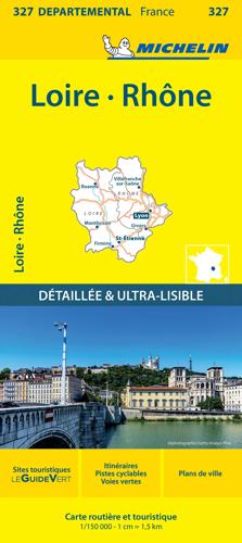 Wegenkaart Local 327 Loire - Rhone