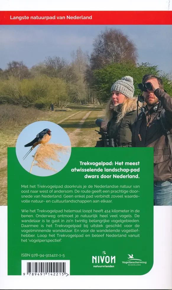 Wandelgids LAW 2 Trekvogelpad
