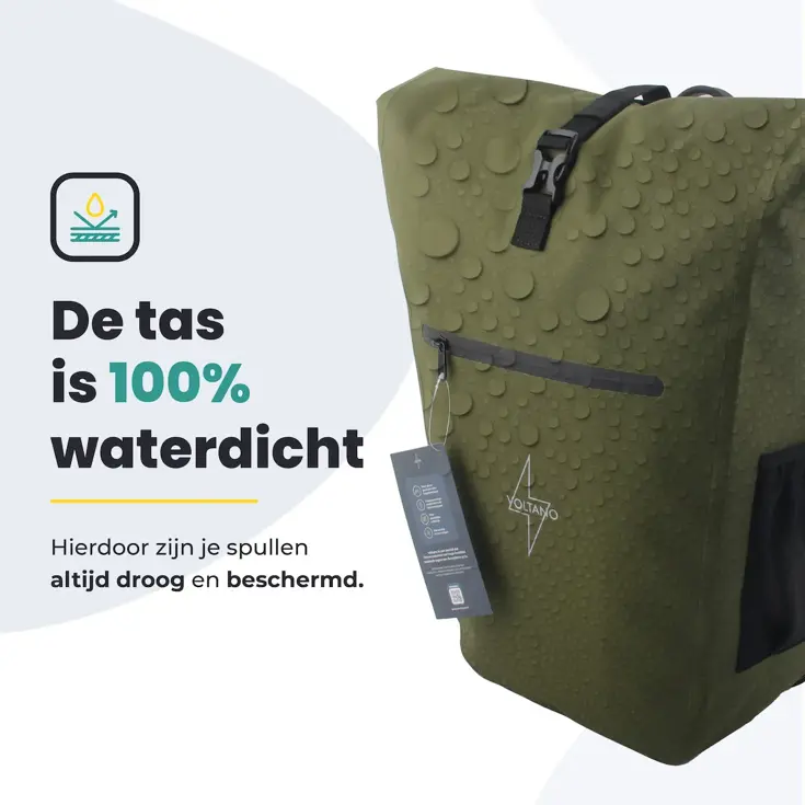 Voltano Luxe E‑bike Fietstas 28 L