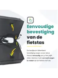 Voltano Dubbele Fietstas XL Tarpaulin