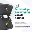 Voltano Dubbele Fietstas XL Tarpaulin