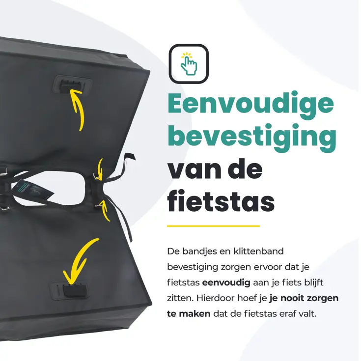 Voltano Dubbele Fietstas XL Tarpaulin