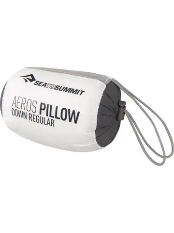 Aeros Deluxe - Donzen Hoofdkussen Grijs