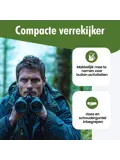 Compacte Verrekijker – 8×21 BAK4 / FMC