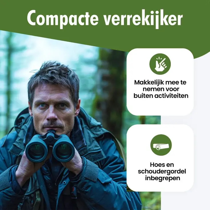 Compacte Verrekijker – 8×21 BAK4 / FMC