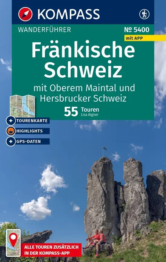 Wandelgids WF 5400 Fränkische Schweiz