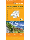 Kaart Regional 552 Zwitserland Zuid-West