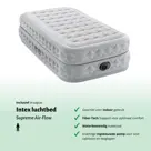 Luchtbed - Intex - 1P - 99x191 + Pomp