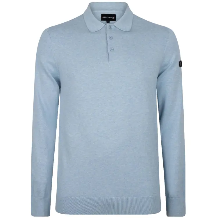 Heren Brad Knitted Polo Presly & Sun