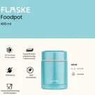 FLASKE  400ML Herbruikbare Voedselcontainer