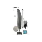 CUHOC Zweefparasol hoes 205x57x40 cm - Diamond