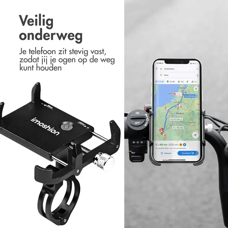 Telefoonhouder Fiets - Verstelbaar - Compact