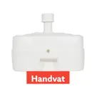 CUHOC Parasol Grijs Ø3m Met Voet En Hoes