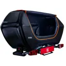 Senja trekhaakkoffer 300 liter+Sarek fietsendrager