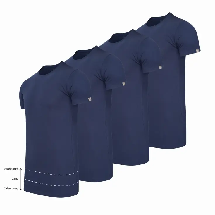 Heren 4-Pack T-shirt