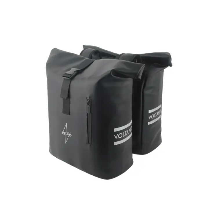 Voltano Dubbele Fietstas Rolltop E-bike Pro