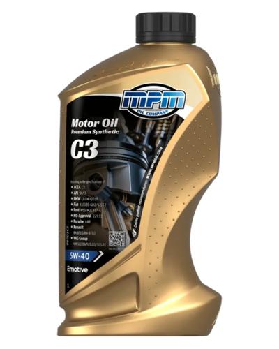 Motorolie 5w40 c3 premium synthetic| 1 liter