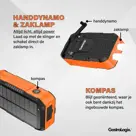 Solar Powerbank Incl. Handslinger 50.000mAh