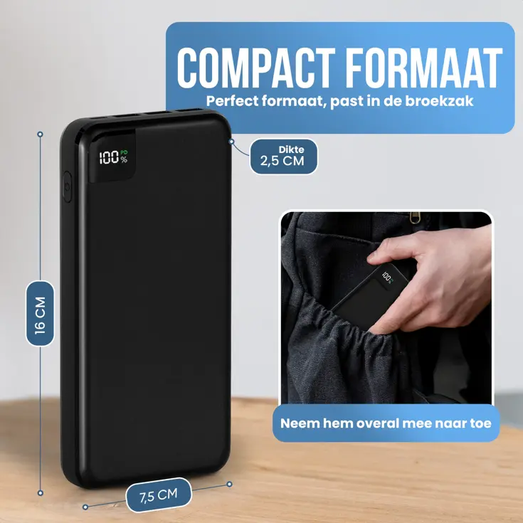 Powerbank 27.000mAh