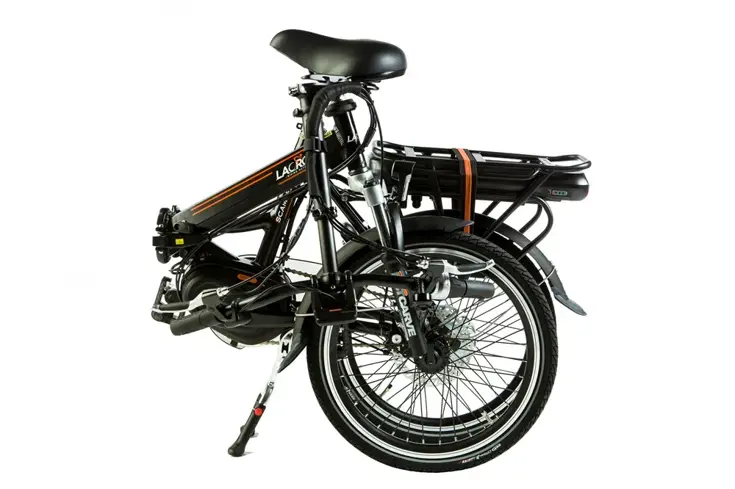 Lacros Scamper S600 zwart opvouwbare e-bike
